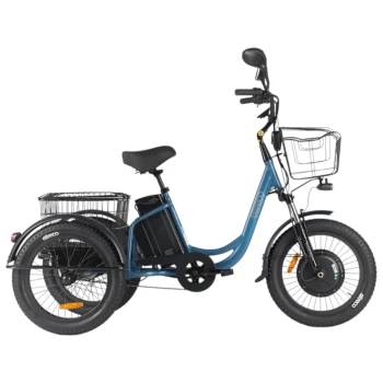 Электровелосипед электротрицикл Eltreco Porter Fat 700 Синий-матовый